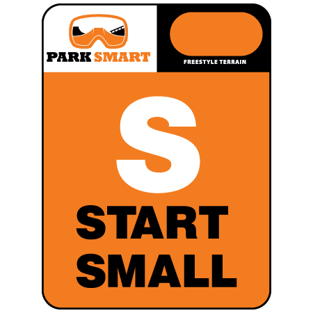 T60 18" x 24" (actual size 45x60cm) Aluminum Sign - Start Small.. Click to expand image
