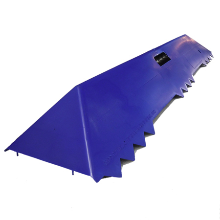 Polyurethane V Board 39.5" x 8.5" x 4" - Blue.. Click to expand image