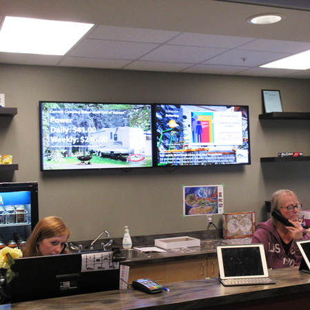Resorts Interactive Subscription Software for SeeMonster Digital Signage.. Click to expand image