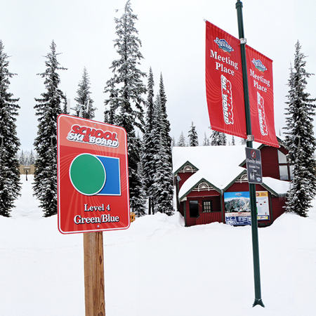 Levels and Meeting Place Signs