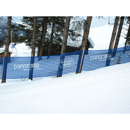 Event Fence Blue 46"x 150'.. Click to expand image