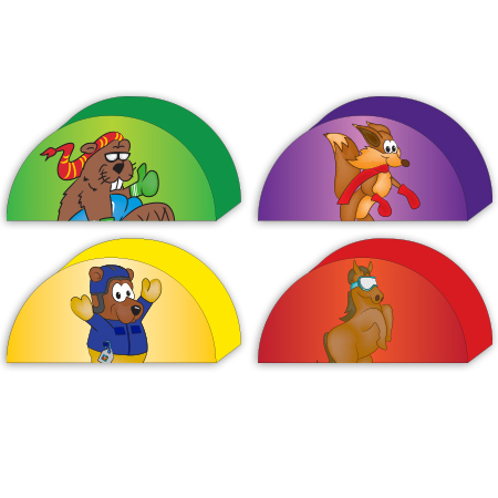 Kids Foam Half Circle Block 17" x 34" x 14" Medium/Standard.. Click to expand image