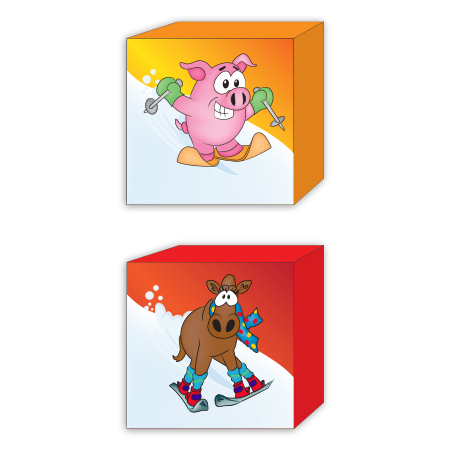 Kids Foam Square Block 18" x 18" Medium/Standard.