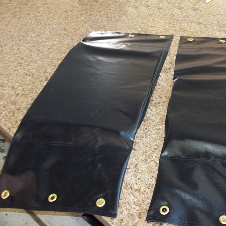 Single seat chair seat padding, open cell foam.. Click to expand image