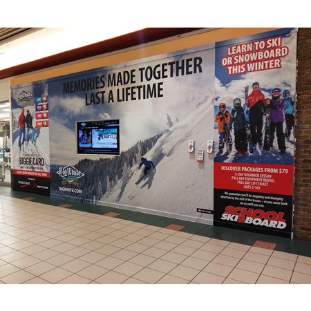 Wall decals and graphics are ideal for marketing, privacy, way-finding or branding.. Click to expand image
