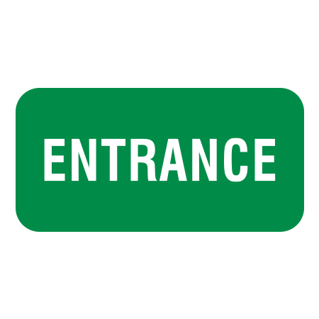 S440 Entrance, 12 x 6. Reflective Aluminum Sign, message for all parks, recreational facilities, municipal, city, town. Rules and conditions of your specific area, jurisdiction, produced by Inter-Mtn.. Click to expand image