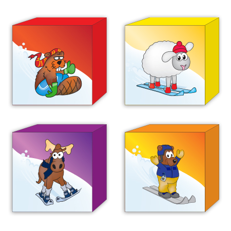 Kids Foam Square Block 18" x 18" Medium/Standard.. Click to expand image