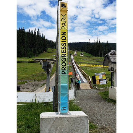 High quality banners, double sided, full colour print with protective laminate. Wide sleeves that are double-stitched with corner reinforcement and grommets. Banners can be customized and available in standard heavy duty vinyl in 13oz, 15oz, 21oz, durable canvas, mesh, and flag options.. Click to expand image