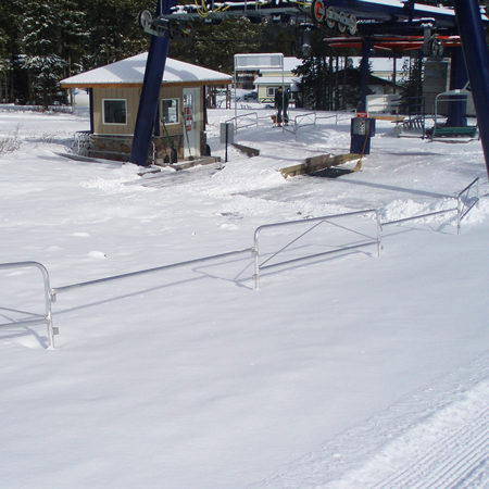 Aluminum maze gate extenders.. Click to expand image