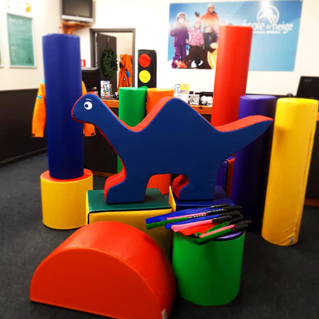 Kids Foam Cylinder Block 16" x 16" x 24" Medium.. Click to expand image