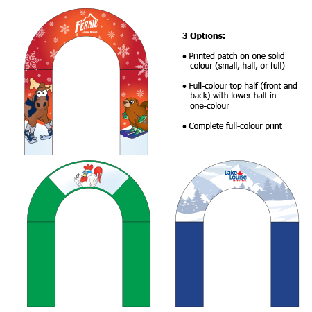 Kid's Foam Arches - 3 Production Options.. Click to expand image
