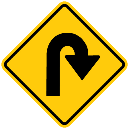 sharp turn right. Click to expand image