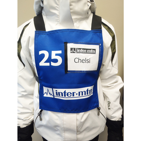 Add Clear Name Tag Pocket to Bibs.. Click to expand image