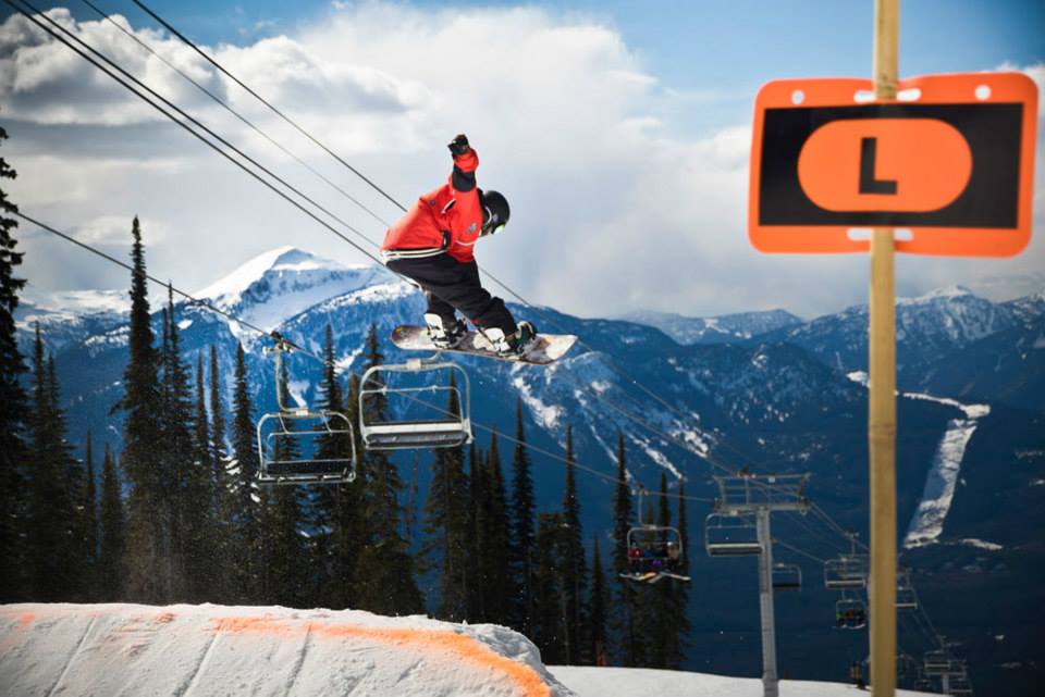 Terrain Park Marking Sign for Canadian Ski Resorts image at Revelstoke. Polyethylene Disc that's lightweight, cost-effective, and UV-Protected. Click to expand image