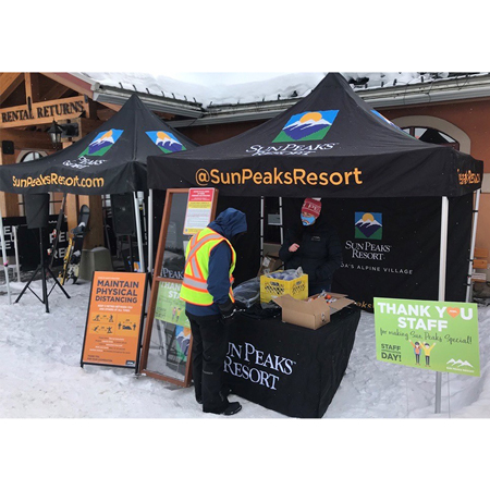 Instant canopy tents are customizable and useful in any conditions, easy to set up and take down, no tools required, no loose parts - Inter-Mtn. Enterprises.. Click to expand image