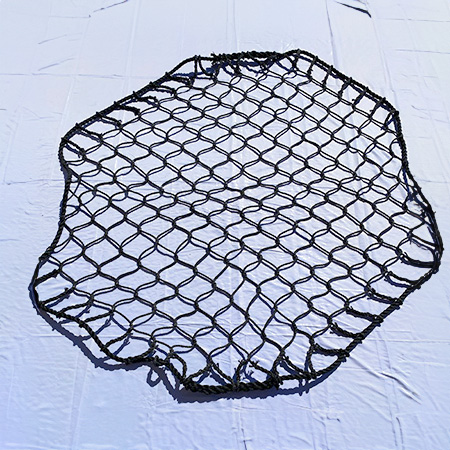Fireman's Net Mesh - not ANSI Standard - 8' Diameter.. Click to expand image