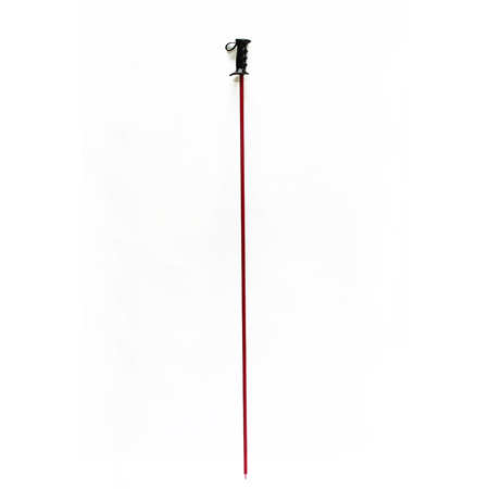 Composite Poles 60" Tall - Red with Black Handles.. Click to expand image