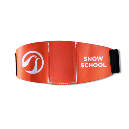 Armadillo Armband Elastic Straps with Hook on one end and Loop on the other (not a full elastic band closure).. Click to expand image